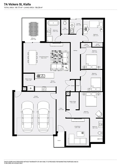 7A VICKERS STREET, Kialla, VIC 3631, 4 slaapkamers, 2 badkamers, House