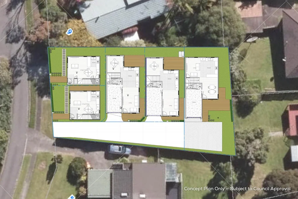Highland Park 5房 绝版开发机遇！可建五套独立住宅，资源许可已批+EPA审批中，步行至商圈/名校！ Premium Project – RC & EPA Ready to Build 5 Homes