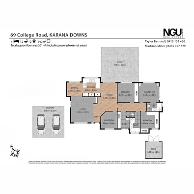 69 College Road, Karana Downs, QLD 4306, 4房, 2浴, House