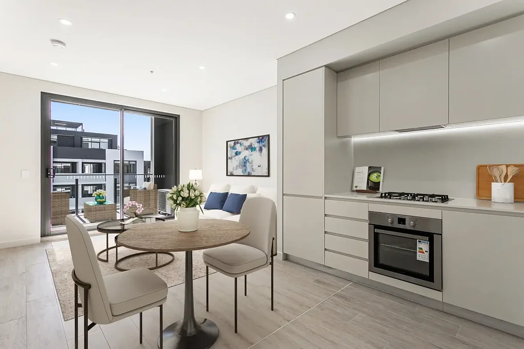 Luxury residences above the stunning greens