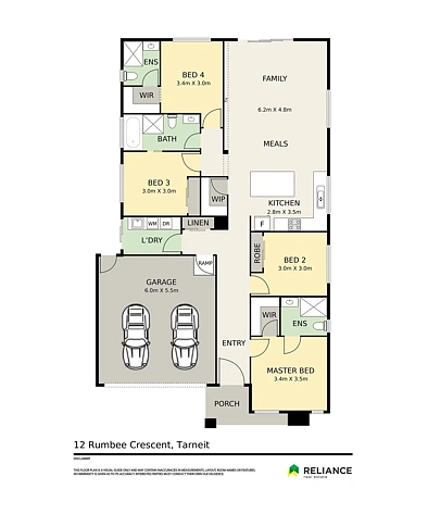 12 Rumbee Crescent, Tarneit, VIC 3029, 4 Kuwarto, 3 Banyo, House