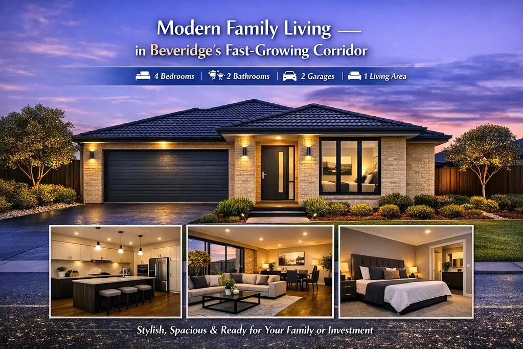 Beveridge 4બેડરૂમ Modern Family Living in Beveridge’s Fast‑Growing Corridor