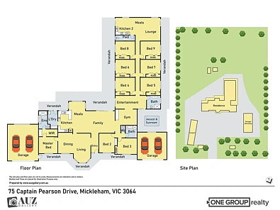 75 Captain Pearson Drive, Mickleham, VIC 3064, 9房, 3浴, House