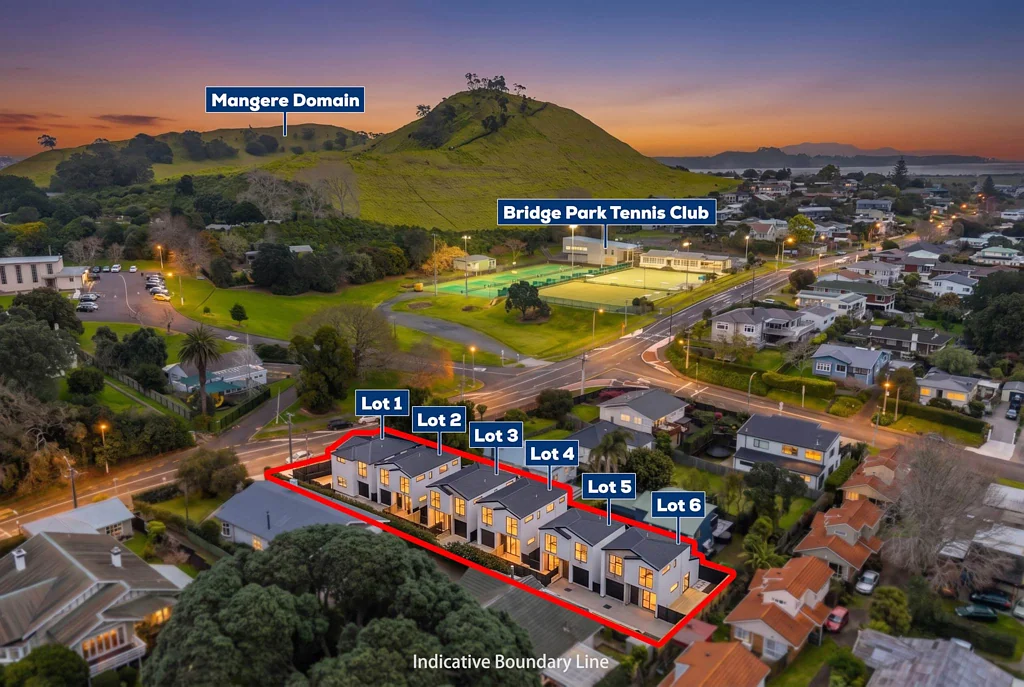 Mangere Bridge 4બેડરૂમ 6 New Standalone Homes – Space, Style & Location