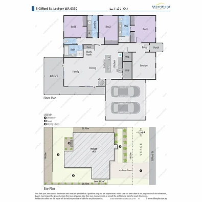 5 Gifford Street, Lockyer, WA 6330, 3 Schlafzimmer, 2 Badezimmer, House