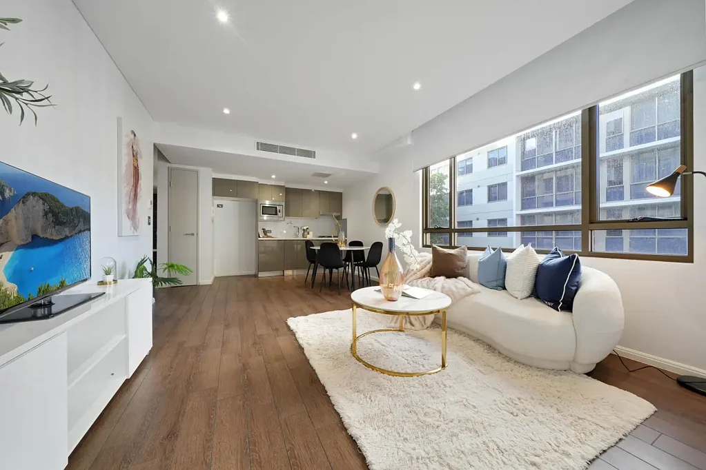 Macquarie Park 1બેડરૂમ Spacious 1-bed + study room in the heart of Macquarie Park