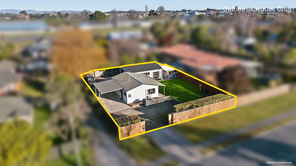 Rangiora 2Zimmer Space to Live. A 50 sqm Garage to Love.