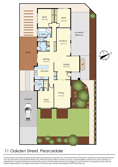 11 Oakden Street, Pearcedale, VIC 3912, 3 slaapkamers, 2 badkamers, House