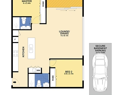 602/23 Canberra Terrace, Kings Beach, Sunshine Coast, 2 રૂમ, 2 બાથરૂમ, Apartment