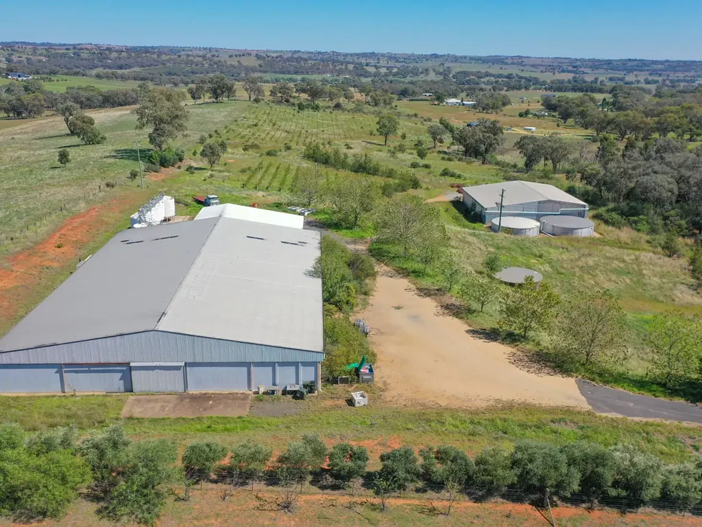 Young 30acs* with 3 Phase Power, Town water, 2 Massive Sheds & Only a 5 Minute* Drive