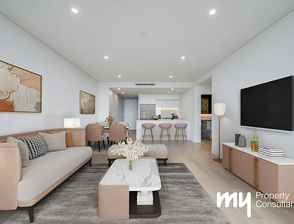 1305/8 Dumaresq Street, Campbelltown, Macarthur Region, 2 ห้องนอน, 2 ห้องน้ำ, Apartment