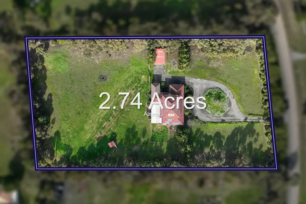 Sunbury 5房 令人印象深刻的地块，约 2.75 英亩 Impressive Landholding, 2.75 Acres (Approx.)