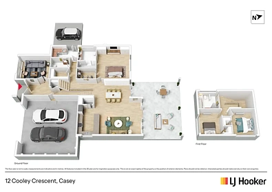 12 Cooley Crescent, Casey, ACT 2913, 4 Bedrooms, 2 Bathrooms, House