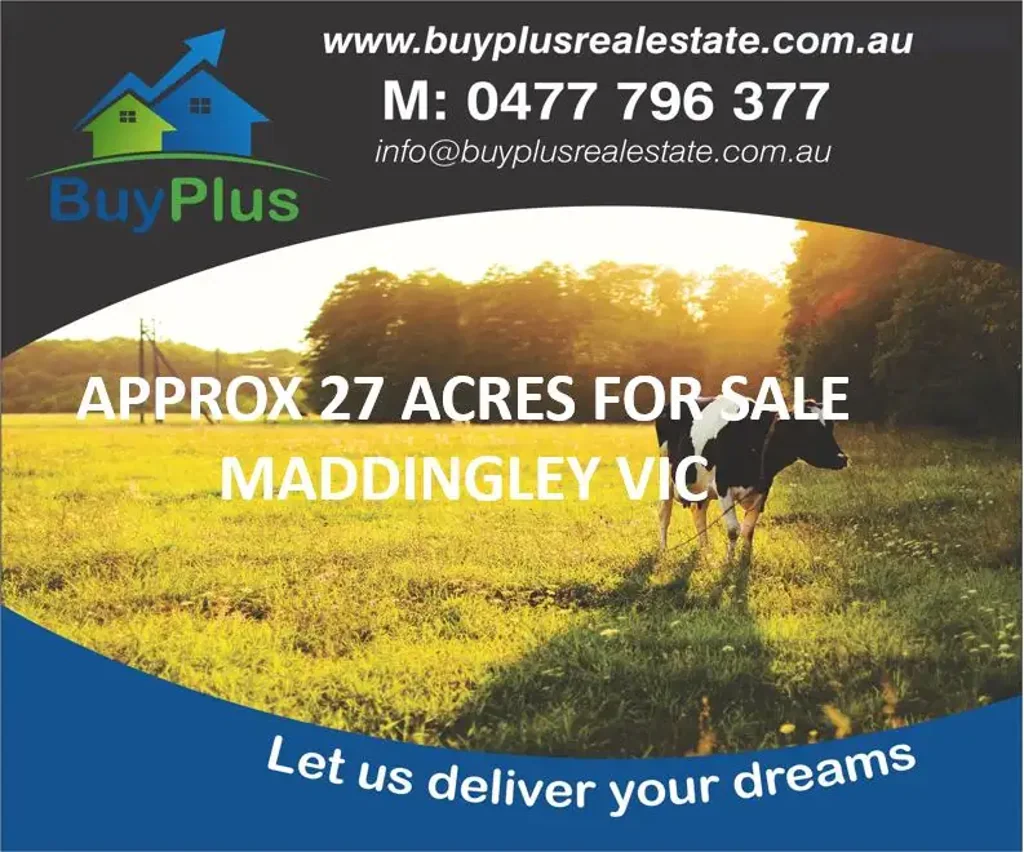 Maddingley  27  acres farmland for sale-Maddingley Vic
