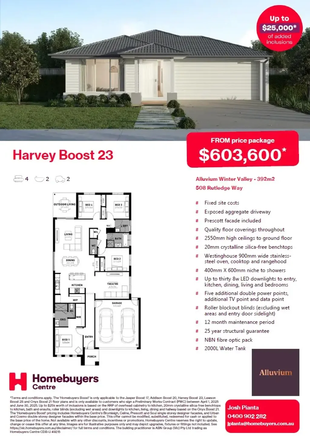 Winter Valley 4部屋 Harvey Boost 23 by Homebuyers Centre at Alluvium Estate!!