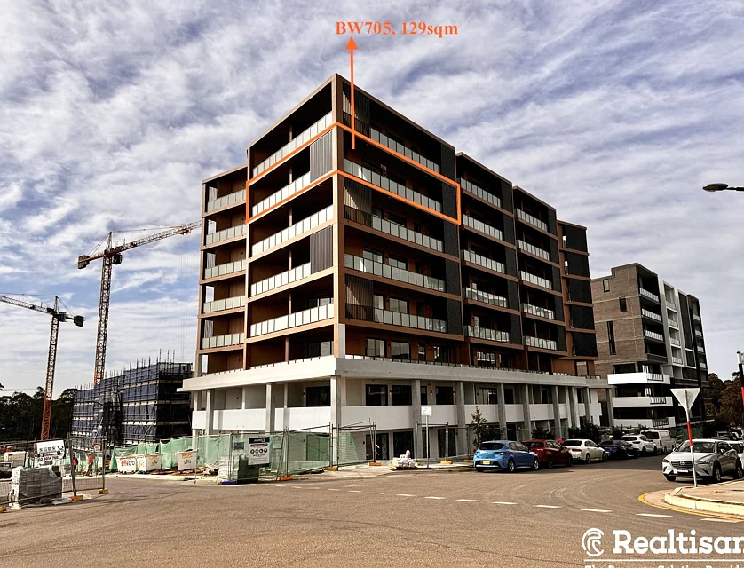 705/4 Hasluck Street, Rouse Hill, The Hills, 2 कमरे, 2 बाथरूम, Apartment