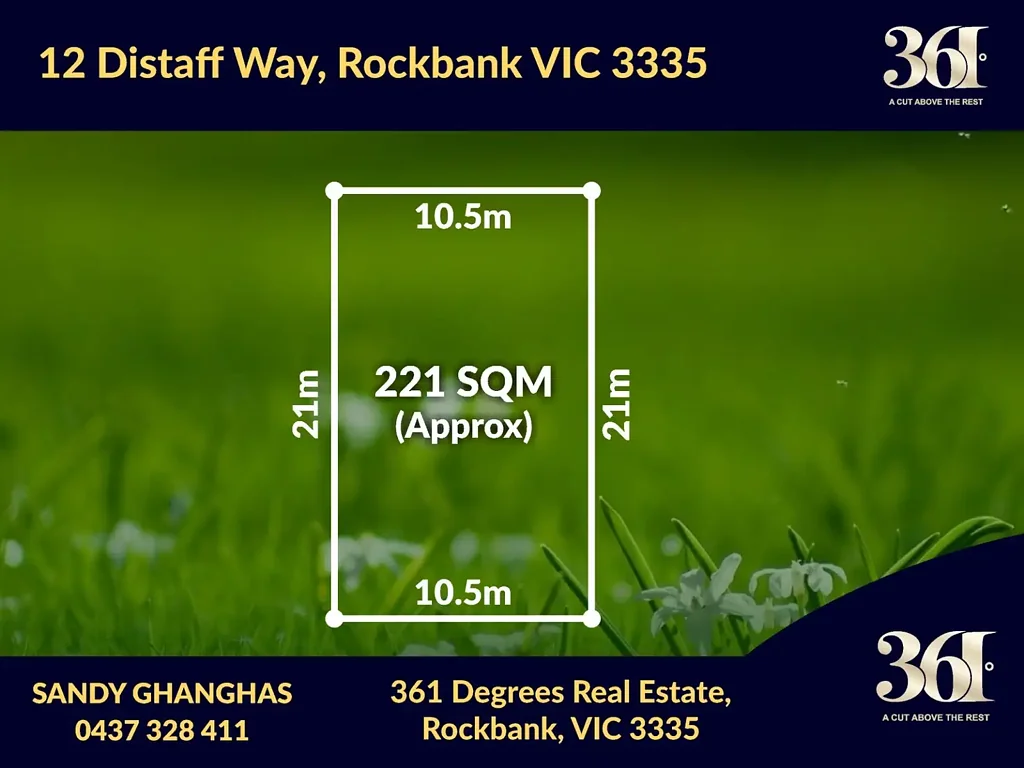 Rockbank 12 DISTAFF WAY, ROCKBANK, VIC 3335