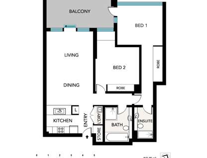 11/1-5 Mandolong Road, Mosman, NSW 2088, 2 Bedrooms, 2 Bathrooms, Apartment