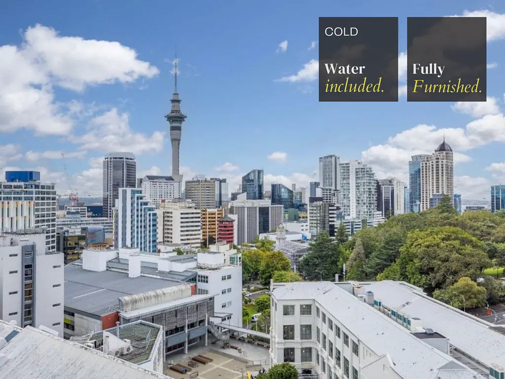 Fully Furnished One Bedroom in Auckland CBD