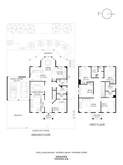 34 Vickers Vimy Parade, Northgate, SA 5085, 5 phòng ngủ, 3 phòng tắm, House