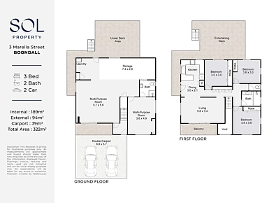 3 Marella Street, Boondall, QLD 4034, 3房, 2浴, House