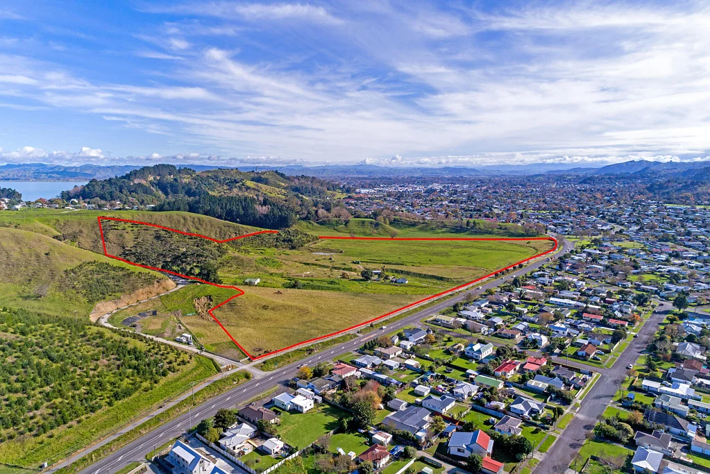 Kaiti  17.7 ha of future residential development