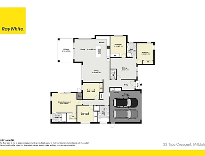 33 Tipu Crescent, Milldale, Rodney, 5 રૂમ, 3 બાથરૂમ, House