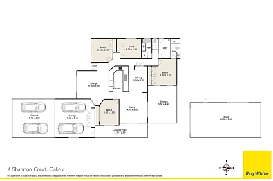 4 Shannon Ct, Oakey, QLD 4401, 4 slaapkamers, 2 badkamers, House