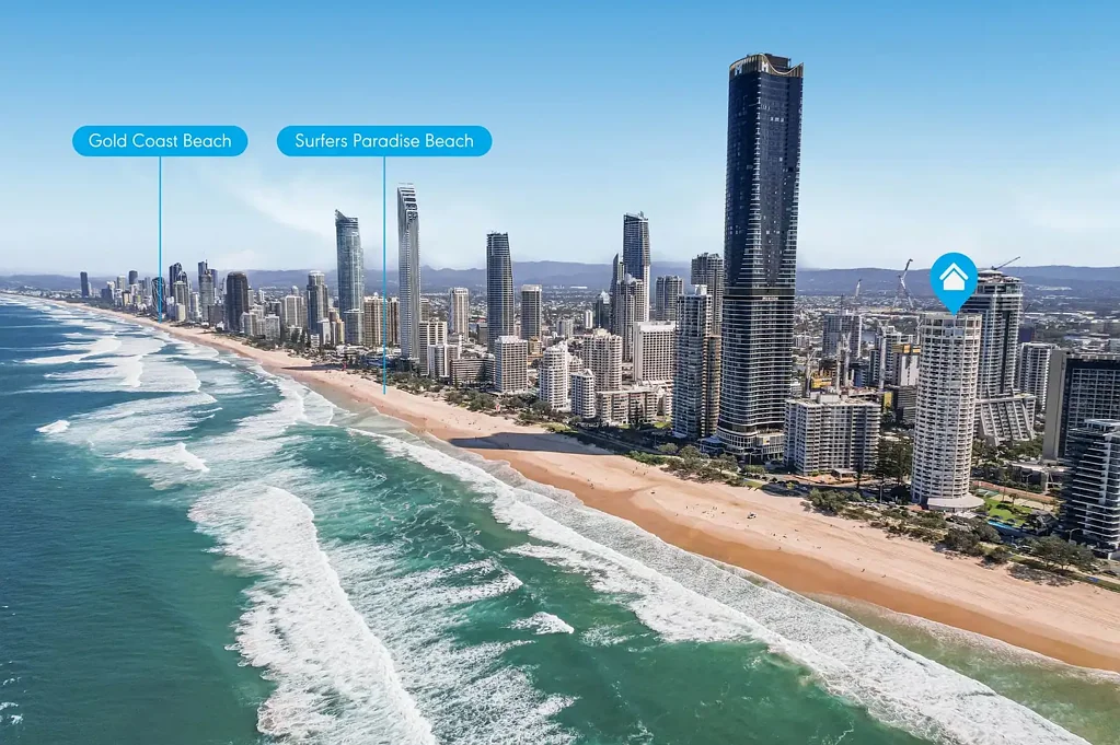 Surfers Paradise 4房  Blue-Chip Esplanade Position with Space, Views, and Lifestyle Appeal