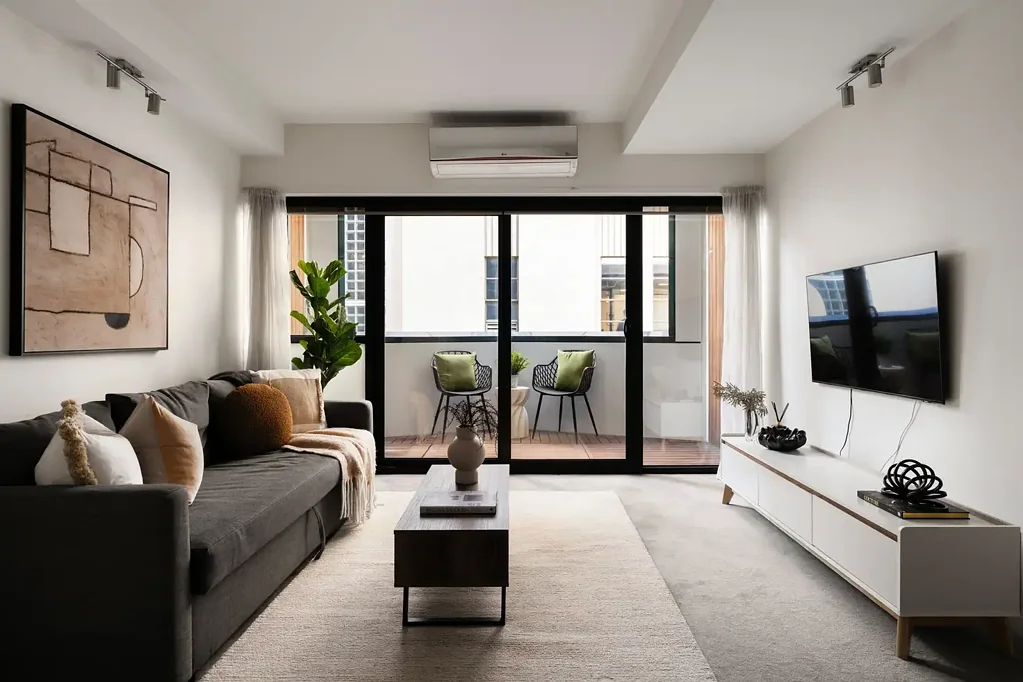 Melbourne 2Zimmer Boutique Inner City Living in the Heart of Melbourne – 2 Bed, 2 Bath Dual-Level Apartment