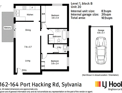 20/162 Port Hacking Road, Sylvania Waters, Sutherland Shire, 2 Kuwarto, 1 Banyo, Apartment