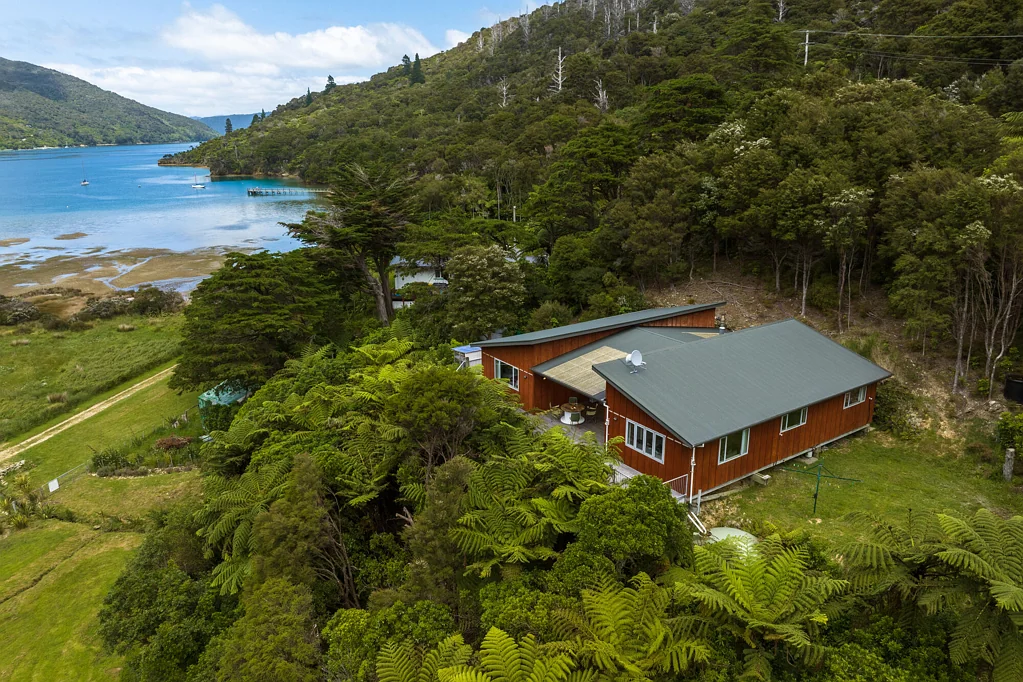 Marlborough Sounds 5chambre Enjoy the Queen Charlotte track on your doorstep