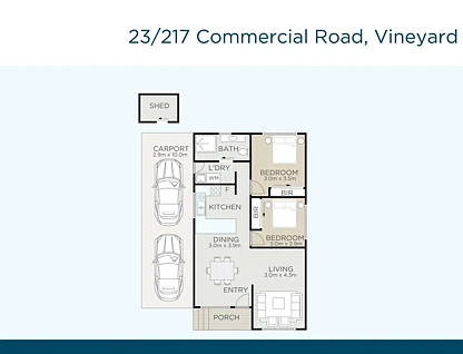 23/217 Commercial Road, Vineyard, Outer Western Sydney, 2 침실, 1 욕실, Lifestyle Property