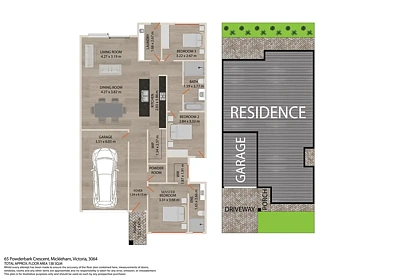 65 Powderbark Crescent, Mickleham, VIC 3064, 3 habitaciones, 2 baños, House