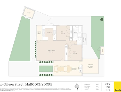 2/30 Gibson Street, Maroochydore, Sunshine Coast, 2部屋, 1バスルーム, Unit