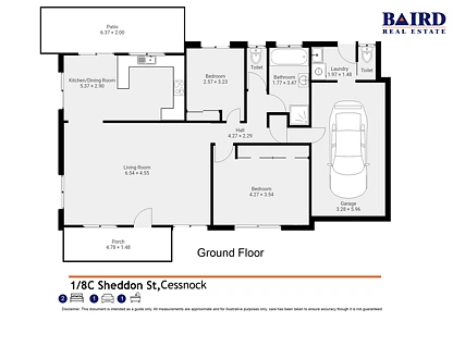 1/8C Shedden Street, Cessnock, Hunter, 2 chambres, 1 salles de bain, Apartment