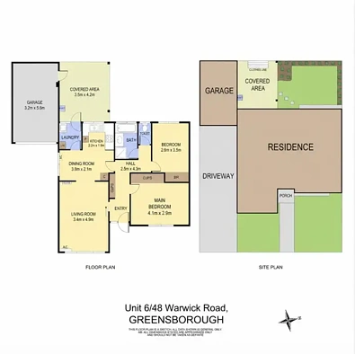6/48 Warwick Road, Greensborough, VIC 3088, 2 slaapkamers, 1 badkamers, Unit