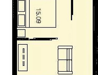 1509/6 Leicester Street, Carlton, Melbourne CBD, 1 habitaciones, 1 baños, Apartment