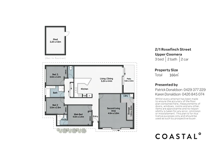 2/1 Rosefinch Street, Upper Coomera, Gold Coast, 3 chambres, 2 salles de bain, Apartment