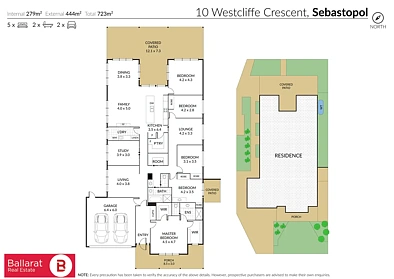 10 Westcliffe Crescent, Sebastopol, VIC 3356, 5房, 2浴, House