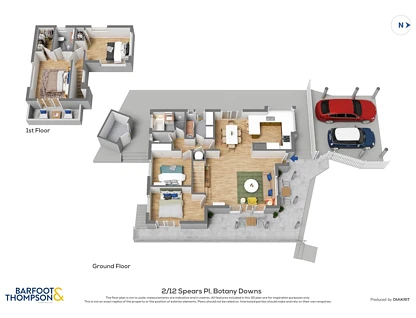 2/12 Spears Place, Botany Downs, Manukau City, 4 rūma, 2 rūma horoi, House