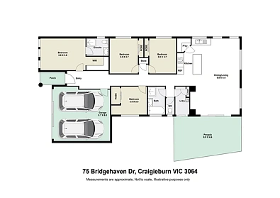 75 Bridgehaven Drive, Craigieburn, VIC 3064, 4 habitaciones, 2 baños, House