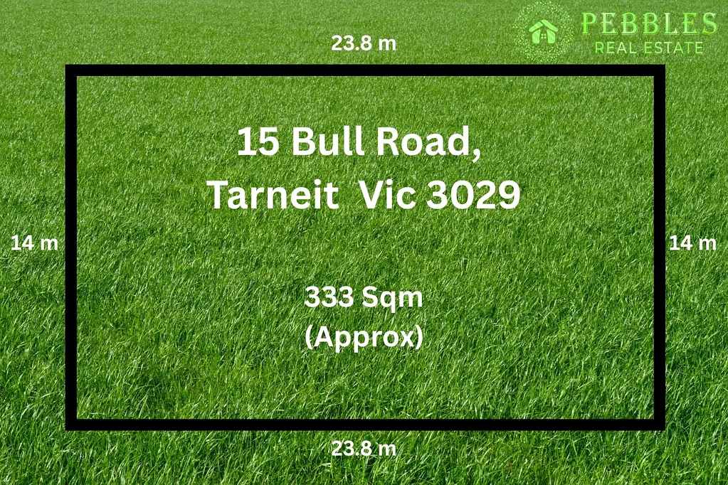Tarneit Tarneit优质地块 333m²临街面宽 便利火车站 学校环绕 公园绿地多 活力生活方式 Prime East Facing Land Opportunity - All Offers Invited!