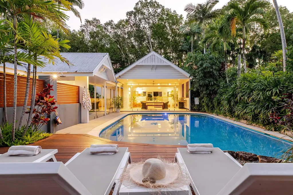 Port Douglas 5部屋 Beach Pavilions: Award-Winning Queenslander Beach House