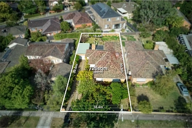 Balwyn North 4Habitaciones Exceptional Landholding with Outstanding Redevelopment Potential (STCA)