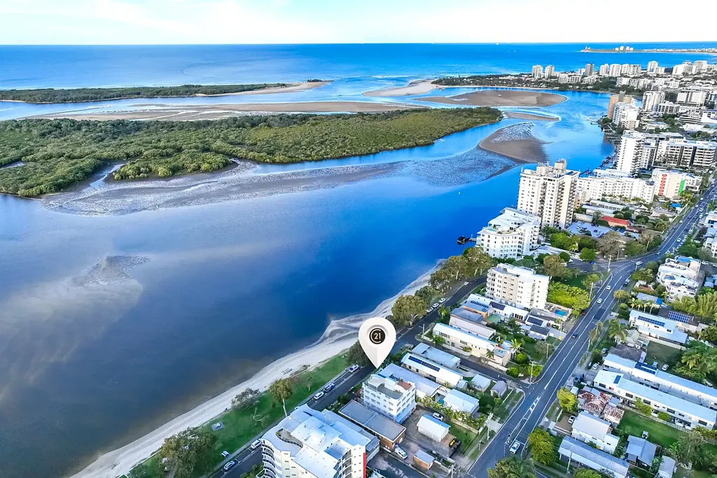 Maroochydore 2침실 Riverfront Living with Exclusive Rooftop – Small Boutique Complex in Picnic Point