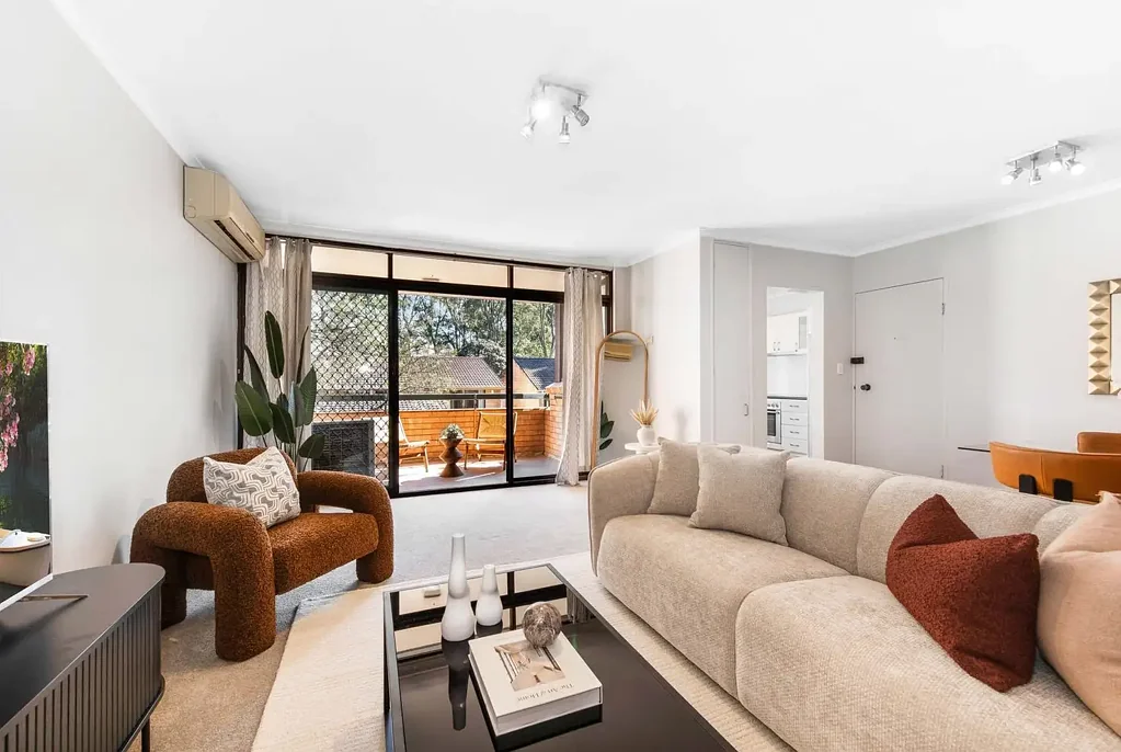 Two bedroom garden unit with villa-like proportions
