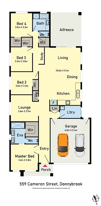 559 Cameron Street, Donnybrook, VIC 3064, 4 habitaciones, 2 baños, House