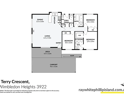 5 Terry Crescent, Wimbledon Heights, Traralagon , 3房, 2浴, House