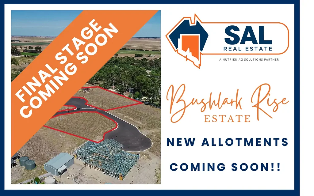 Naracoorte 1房  BUSHLARK RISE ESTATE - 1 ALLOTMENT RETAINING